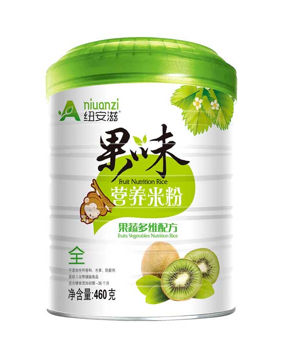 纽安滋果蔬多维配方果味营养米粉