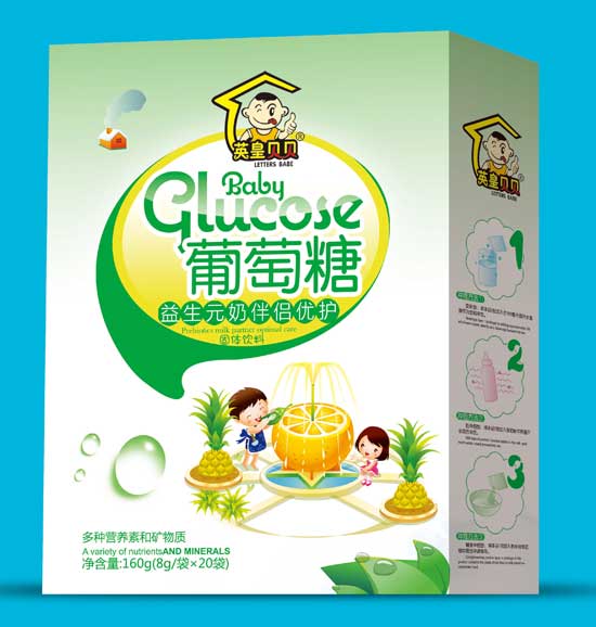 英皇贝贝益生元奶伴优护葡萄糖（盒）