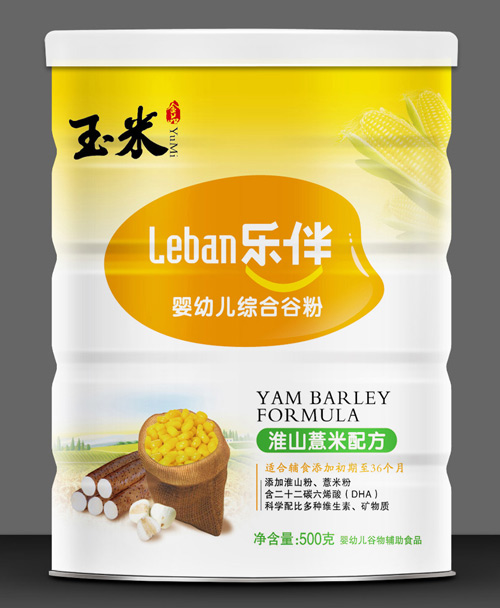乐伴淮山薏米配方玉米谷粉500克