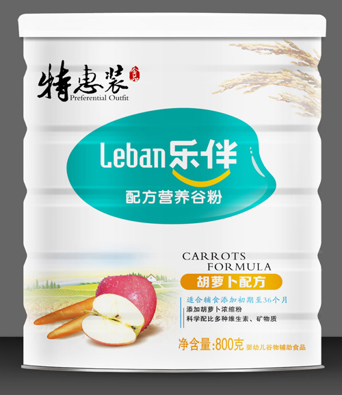 乐伴胡萝卜配方特惠米粉800克