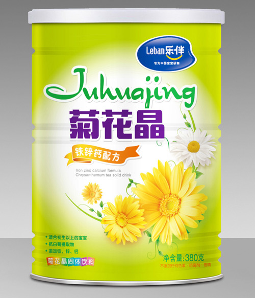 乐伴铁锌钙配方菊花晶380克