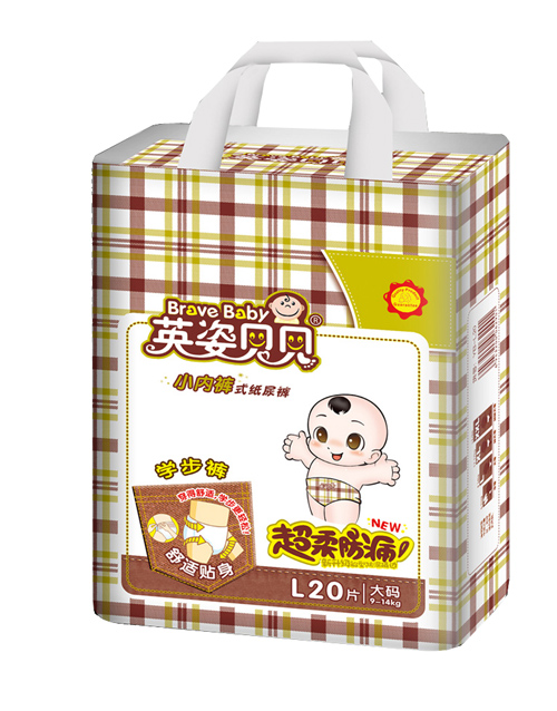 英姿贝贝小内裤式纸尿裤L
