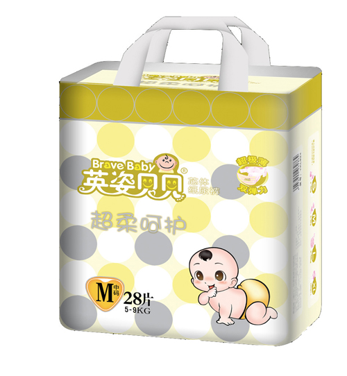 英姿贝贝超柔呵护纸尿裤M