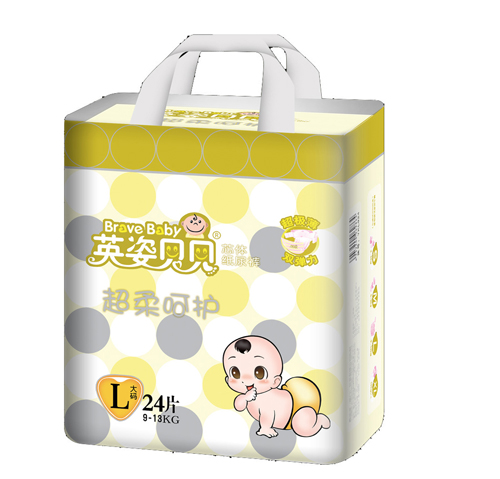 英姿贝贝超柔呵护纸尿裤L