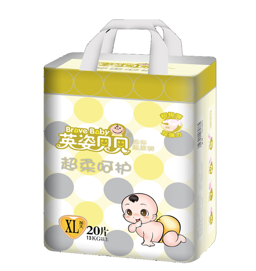 英姿贝贝超柔呵护纸尿裤XL