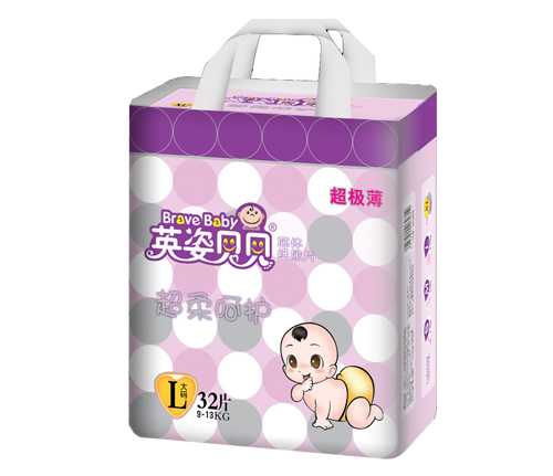 英姿贝贝超柔呵护纸尿片L