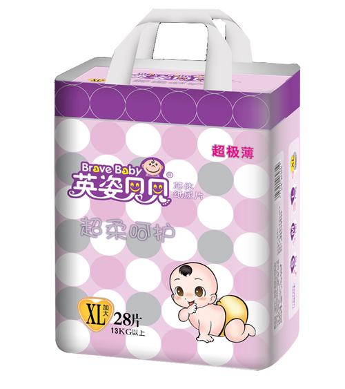 英姿贝贝超柔呵护纸尿片XL