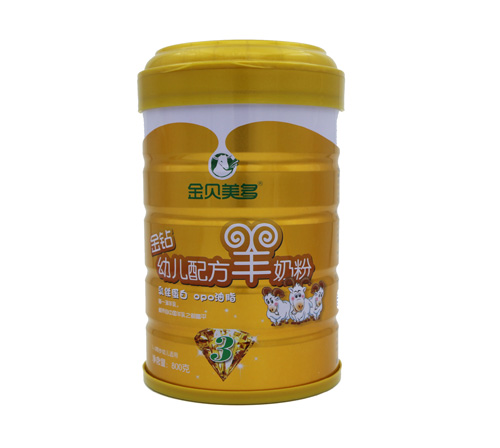 金贝美多金钻幼儿配方羊奶粉