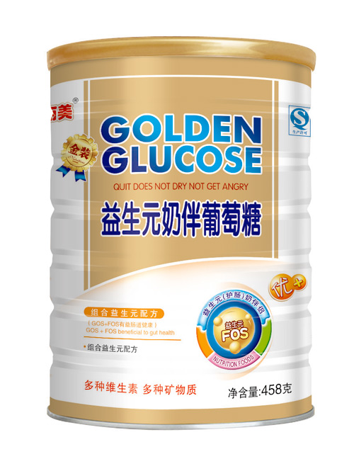 贝丽美益生元奶伴侣葡萄糖458克