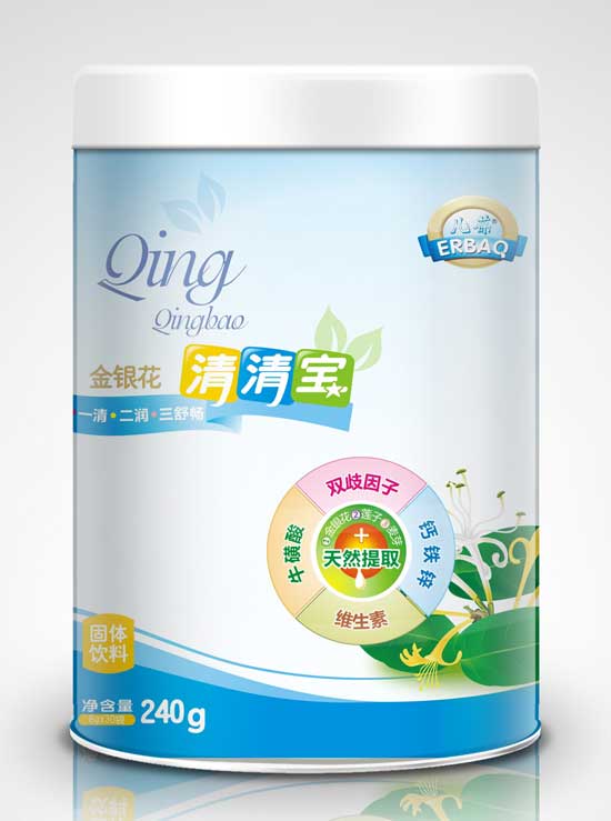  儿葆金银花清清宝