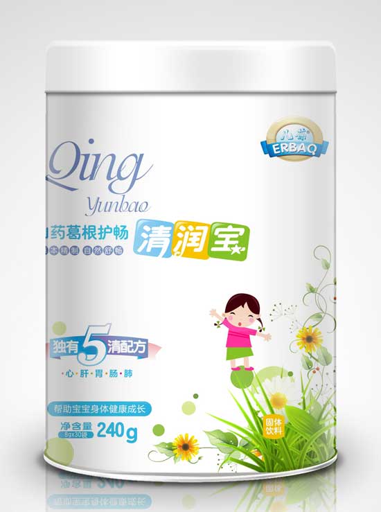  儿葆山药葛根护畅清润宝