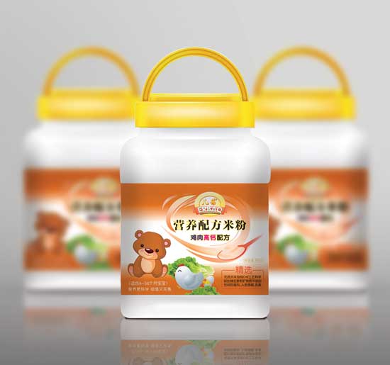 儿葆鸡肉高钙800克营养配方米粉