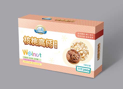  儿葆核桃高钙蝴蝶面