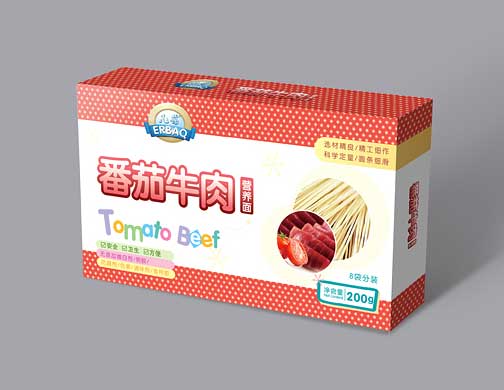  儿葆番茄牛肉营养面