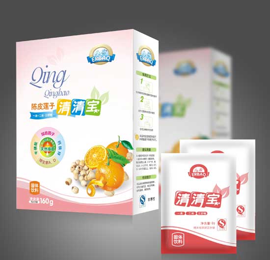  儿葆陈皮莲子清清宝（盒）