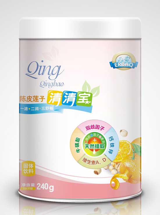 儿葆陈皮莲子清清宝
