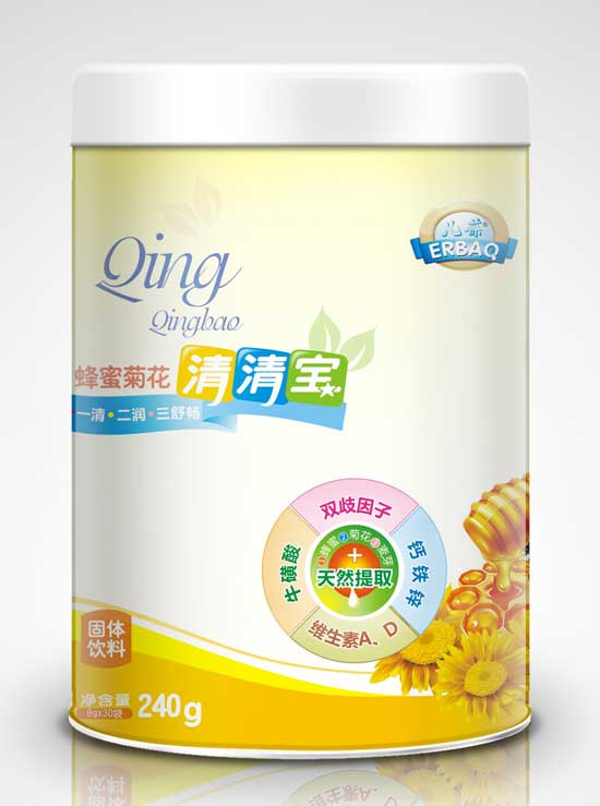  儿葆蜂蜜菊花清清宝