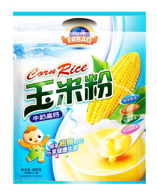  儿葆牛奶高钙玉米粉