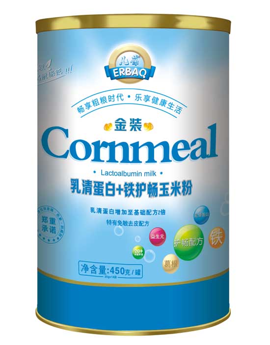 儿葆乳清蛋白+铁护畅金装玉米粉罐装