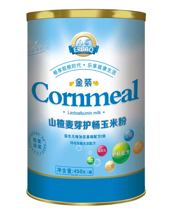  儿葆山楂麦芽护畅金装玉米粉罐装