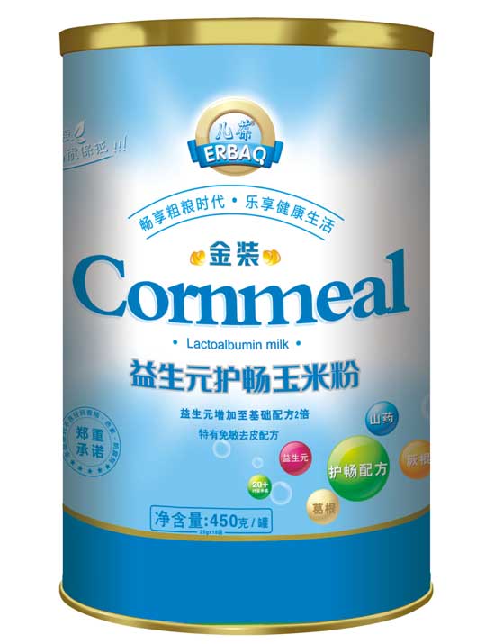 儿葆益生元护畅金装玉米粉罐装