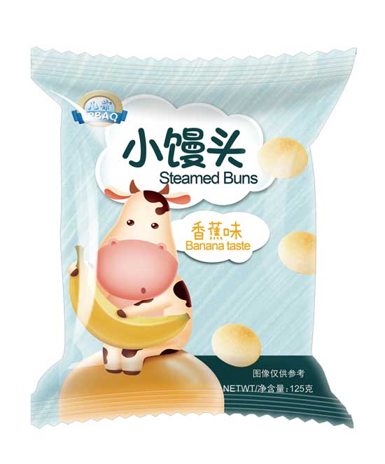儿葆香蕉味小馒头