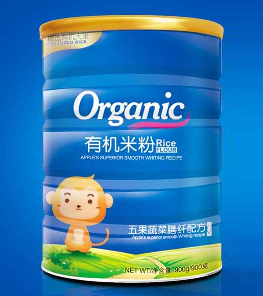  儿葆五果蔬菜膳纤配方有机米粉