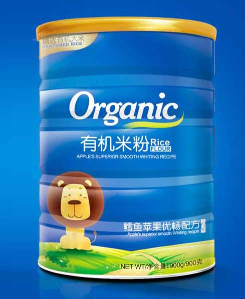 儿葆鳕鱼苹果优畅配方有机米粉