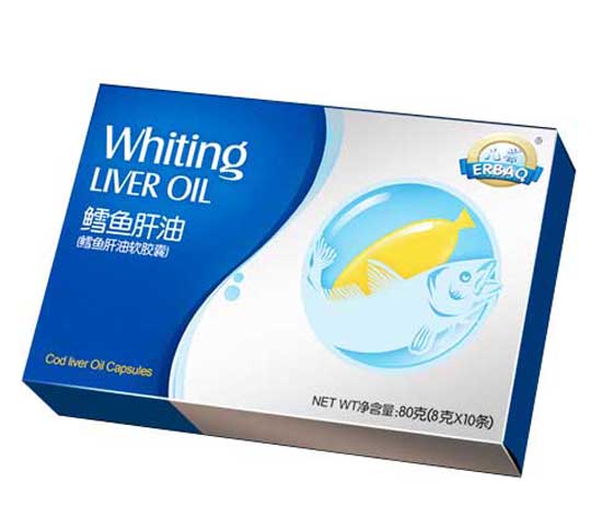  儿葆鳕鱼肝油软胶囊
