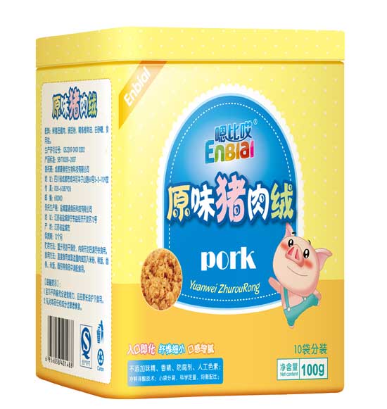 嗯比哎原味猪肉绒