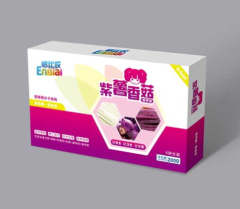 嗯比哎紫薯香菇营养面