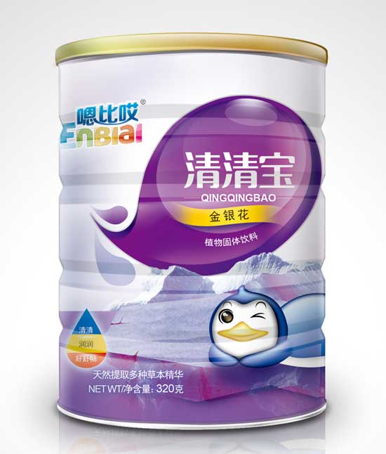  嗯比哎金银花清清宝罐装