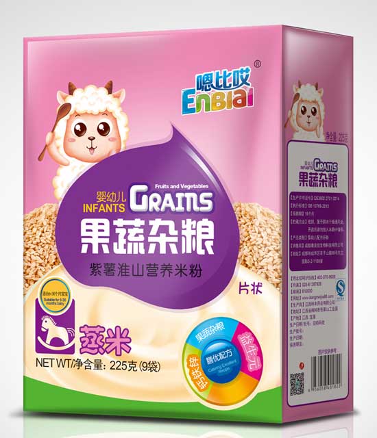 嗯比哎果蔬杂粮梓舒淮山营养米粉