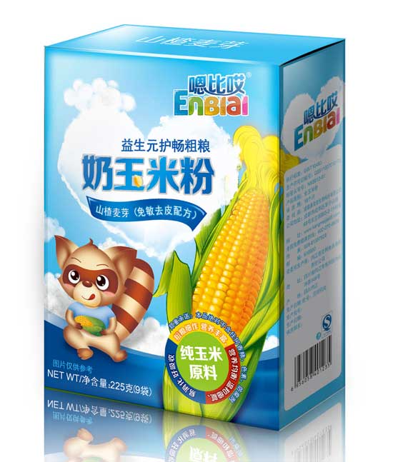  嗯比哎山楂麦芽奶玉米粉