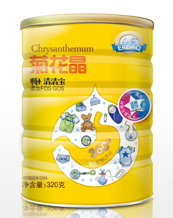  儿葆畅+清清宝菊花晶