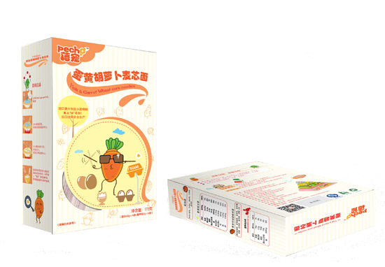 蓓宠蛋黄胡萝卜麦芯面