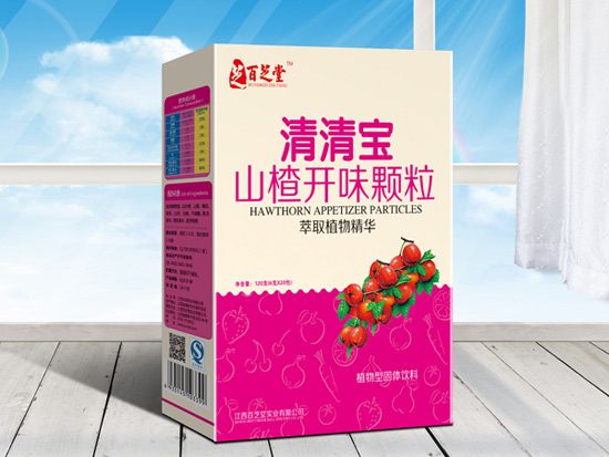 百芝堂山楂开胃清清宝颗粒