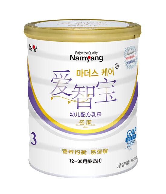 爱智宝名家幼儿配方乳粉3段