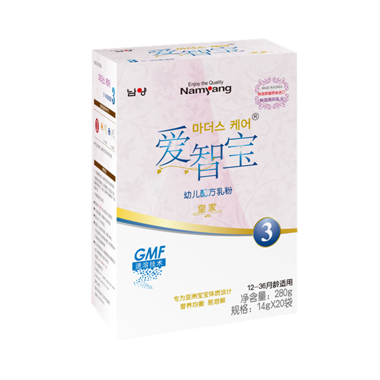 爱智宝皇家幼儿配方乳粉3段280g
