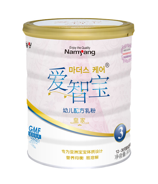 爱智宝皇家幼儿配方乳粉3段800g