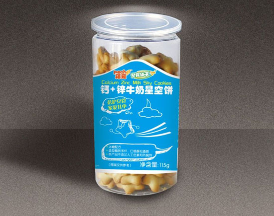 蓓宠钙+锌牛奶星空饼干
