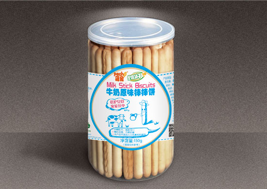 蓓宠牛奶原味棒棒饼