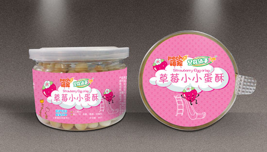 蓓宠蓓宠草莓小小蛋酥