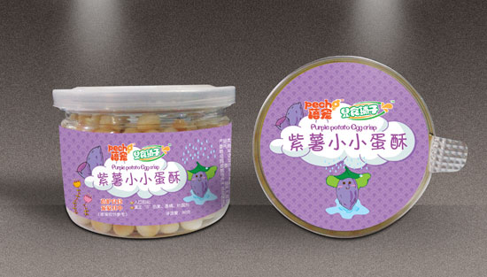 蓓宠蓓宠紫薯小小蛋酥