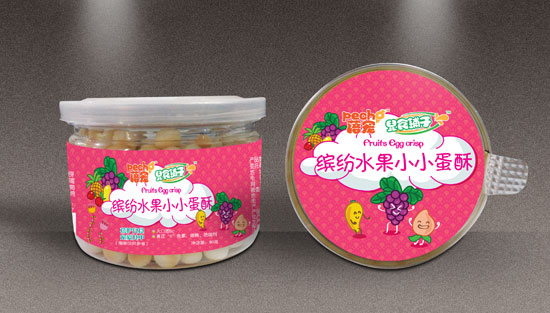 蓓宠蓓宠水果小小蛋酥
