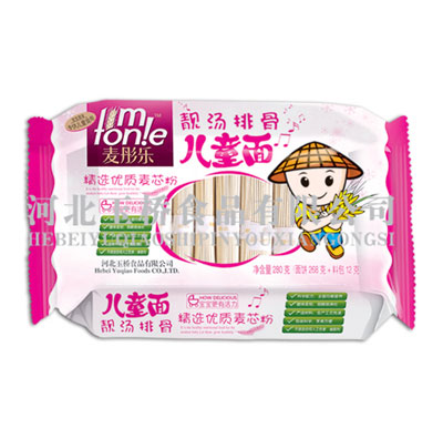 麦彤乐280克靓汤排骨儿童挂面（含料包）