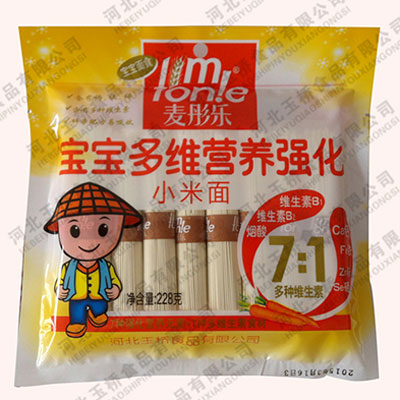 麦彤乐宝宝多维营养强化小米挂面