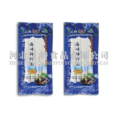 冀赵玉桥258克海味鲜虾挂面
