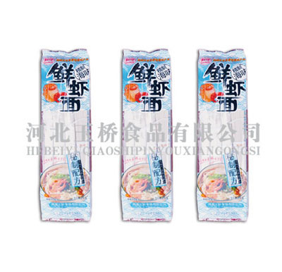 冀赵玉桥215克鲜虾挂面