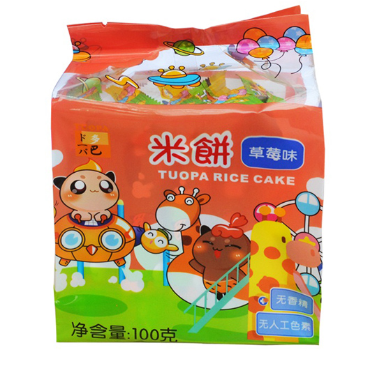 多巴草莓味米饼